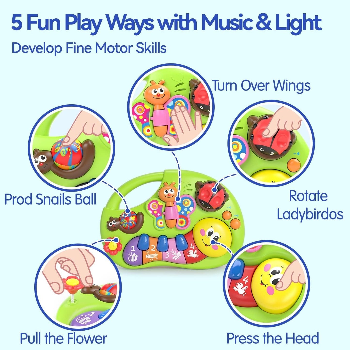 Smiley Piano For Baby