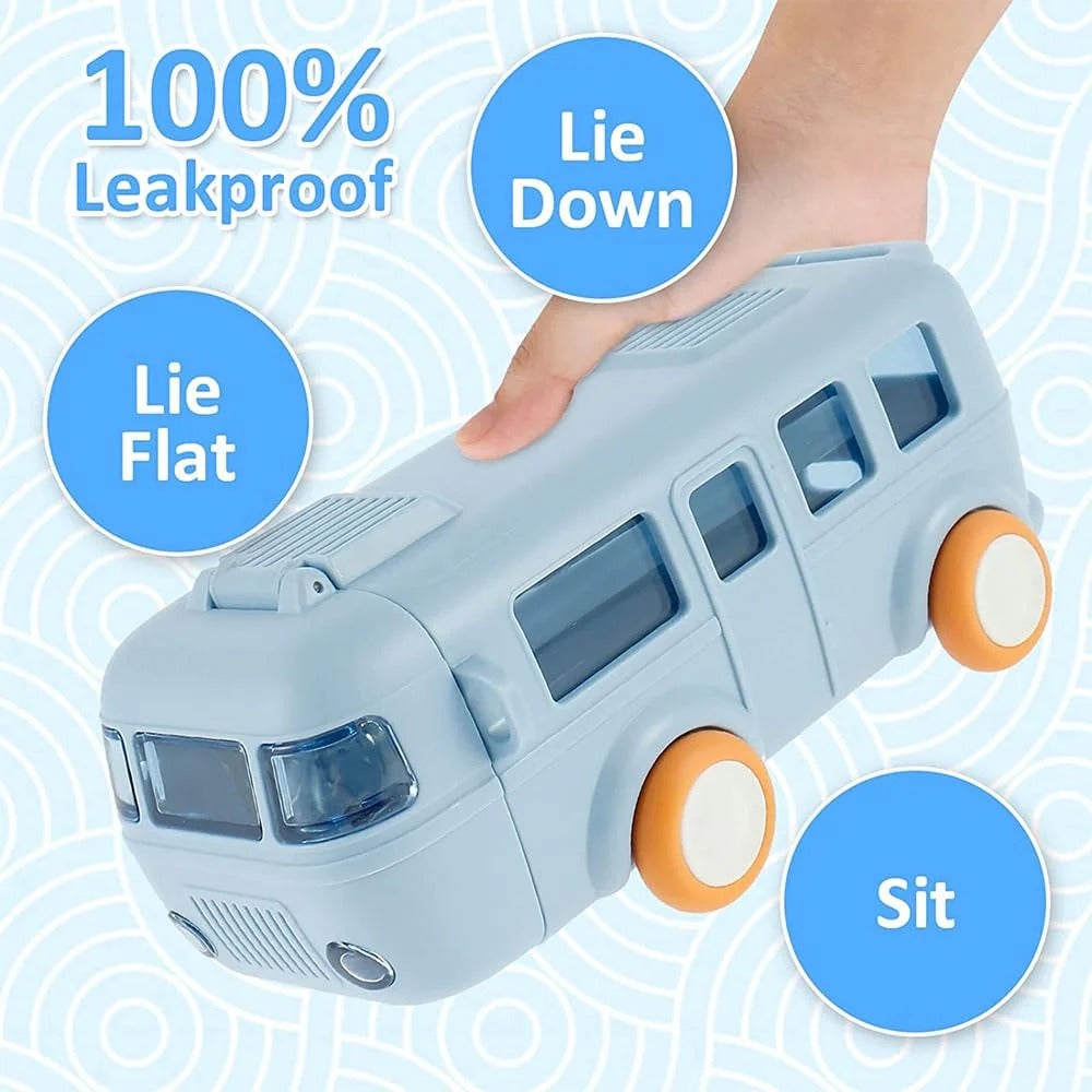 Bus Shape School Water Bottle-500ml