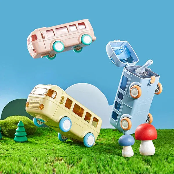 Bus Shape School Water Bottle-500ml
