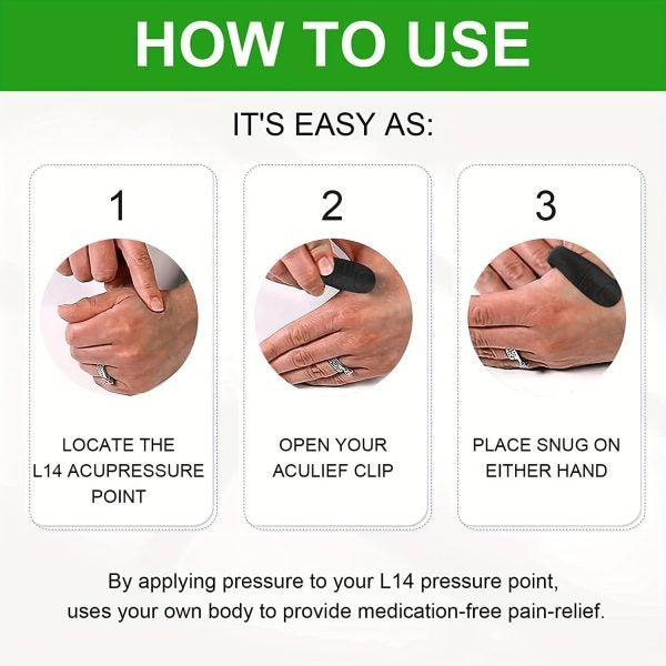 Sugar Control Li4 Acupressure Point Clip –(random Color)
