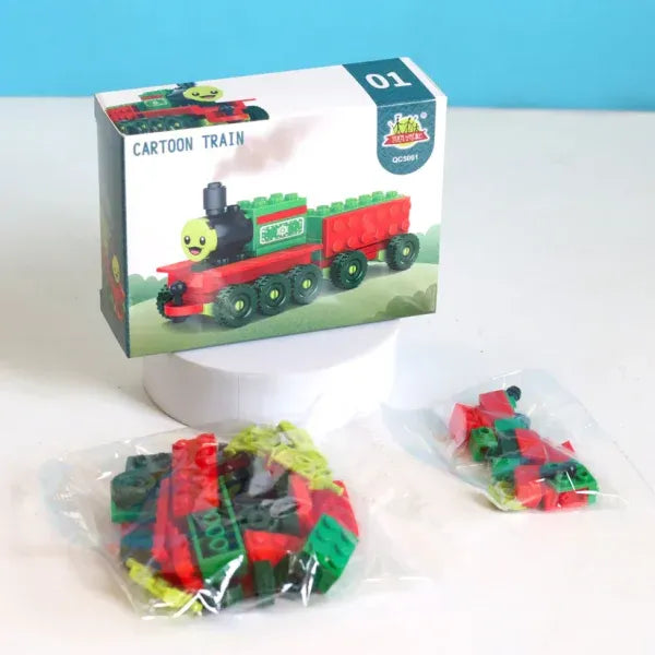 Cartoon Train Building Block