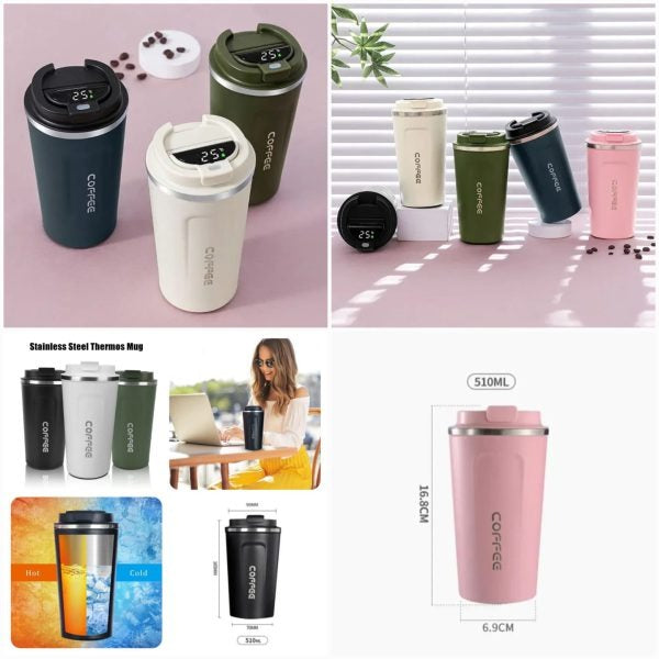 Heat Preservation Coffee Mug Stainless Steel (random Color)