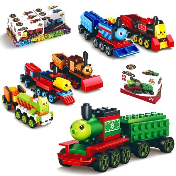 Cartoon Train Building Block